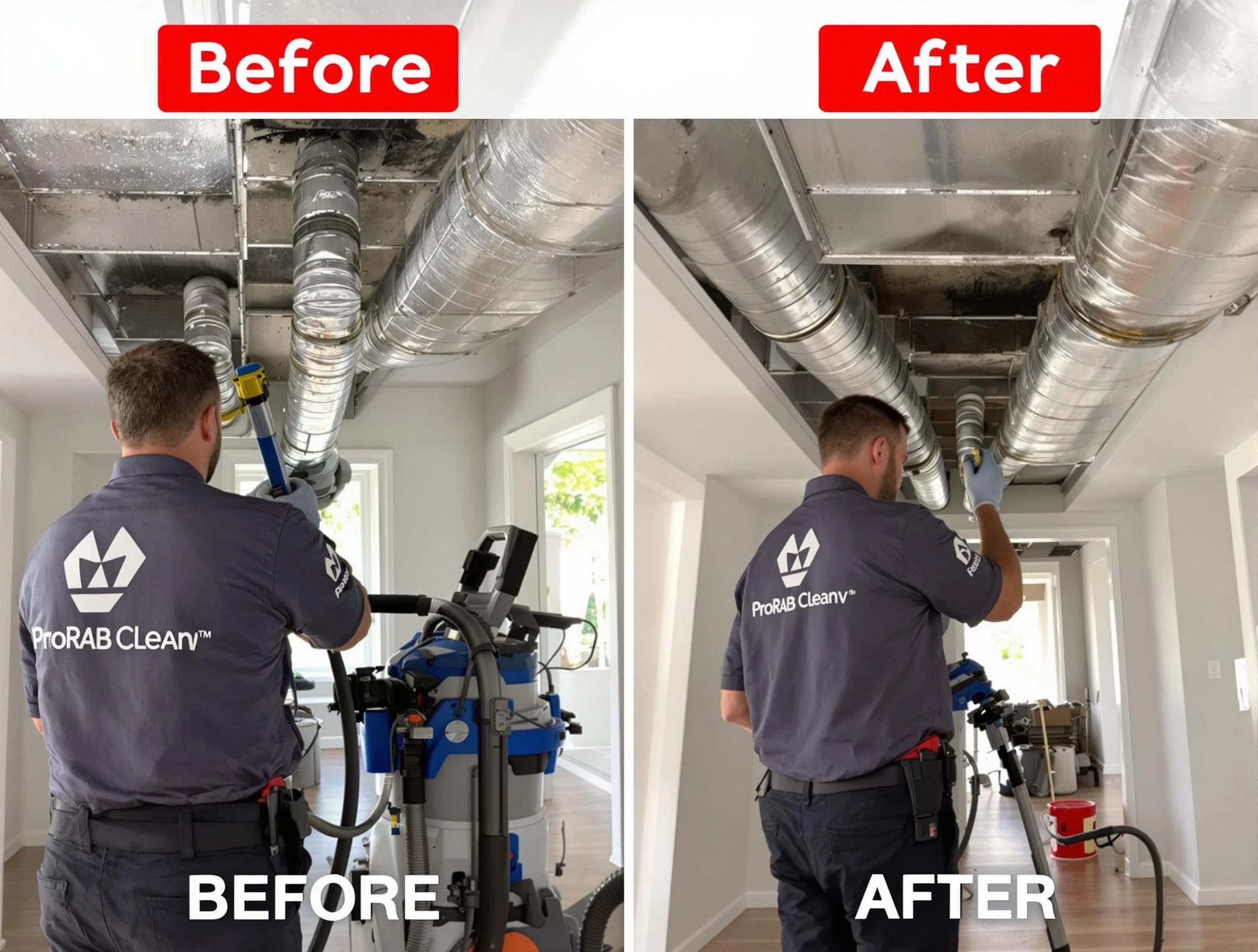 Yukon Air Duct Cleaning expert performing thorough residential duct cleaning in a Yukon home