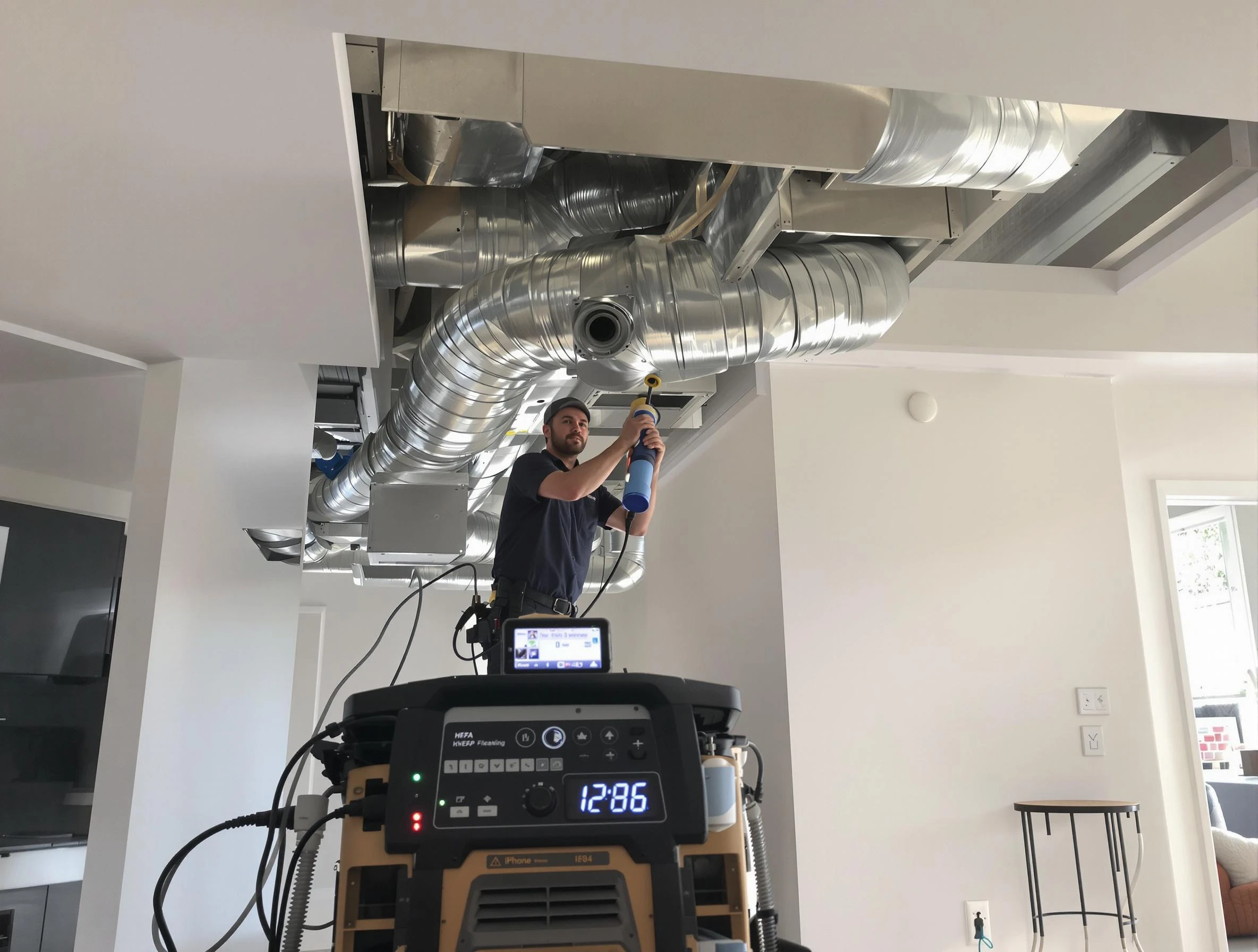 Advanced pure air duct cleaning by Yukon Air Duct Cleaning in Yukon
